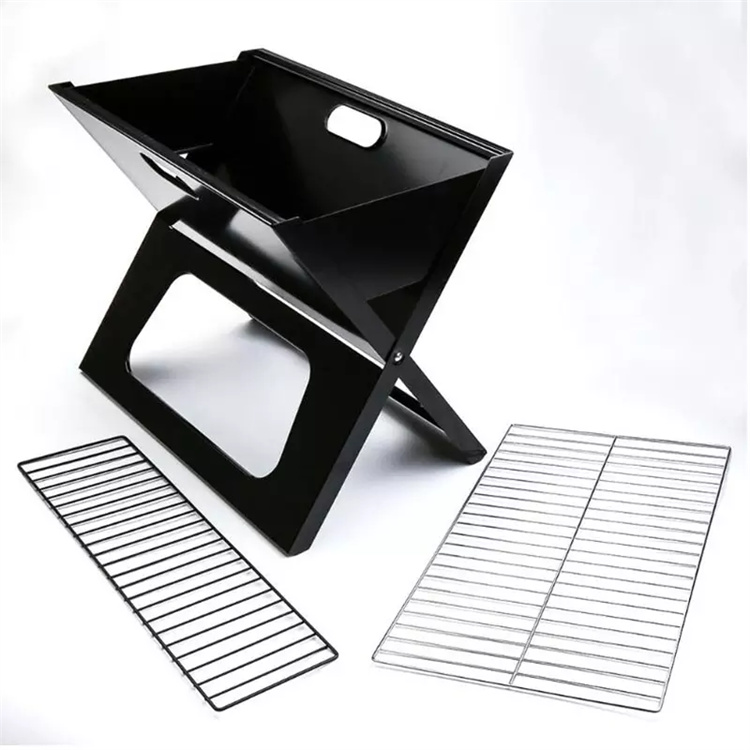 Nuovo grill barbecue barbecue con barbecue con barbecue compatto