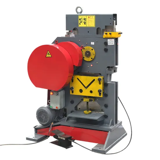 Easy-Operate Shearing Machine Ironworker for Punching and Notching