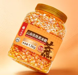 Medium Grain Yellow Rock Sugar 1.5kg