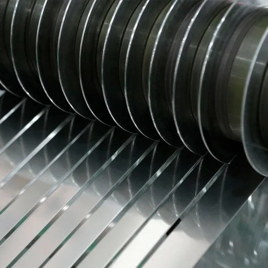 Width slitted Titanium Foil Stainless Strip
