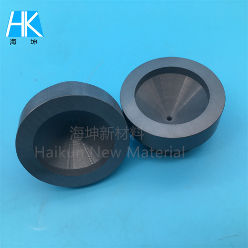 Black Grey Silicon Nitride Si3n4 Ceramic Nozzle Part