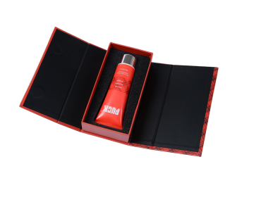 Facial Cleanser Package Cosmetic Box with Foam