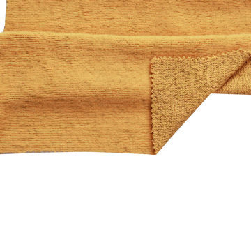 Coarse needle brushed fabric