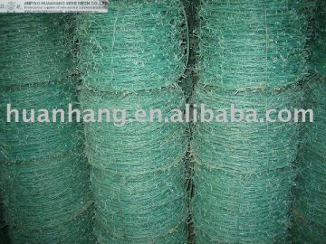 Barbed fencing