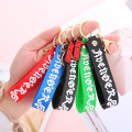 Hot Sale Cartoon Anime Evil Witch 3D PVC Keychain Soft Rubber Accessory Pendant Stocked Keychains