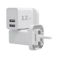 5V 3.1A 2.4A Mobile Adapter 12W Wall Charger
