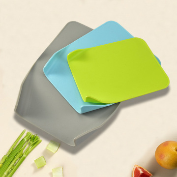 YIGO Easy Grip Handle Non-Slip Chopping Boards (3 PCS), BPA Free, Dishwasher Safe