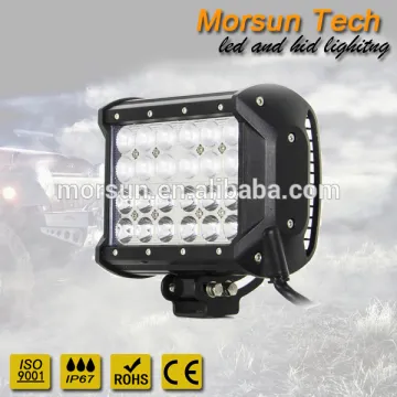 4 row 72w light bar,led bar lights quad row,truck light bar 4 rack