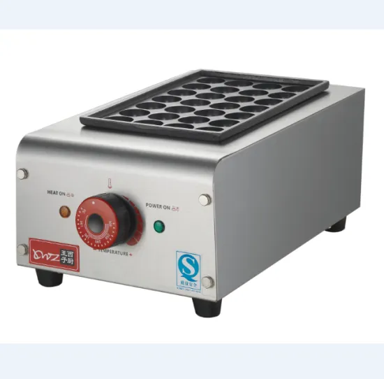 Electric Takoyaki Maker: Commercial Takoyaki Machine