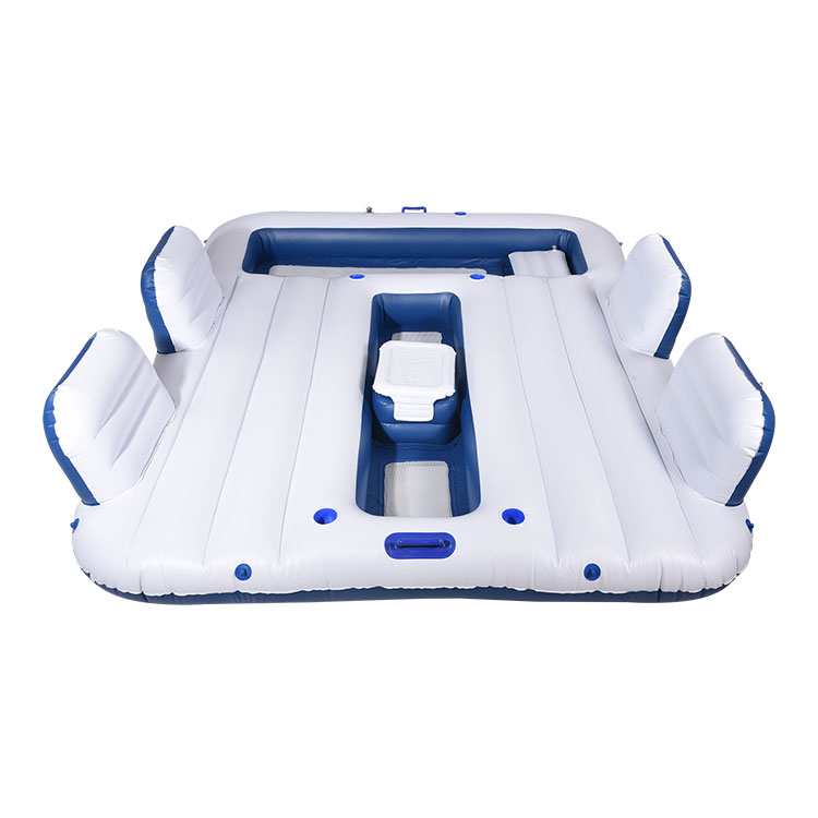 Simple multifunctional floating island inflatable floatie