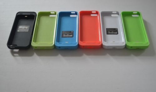 2600mah Mobile Iphone 5 Solar Charger Case With Lithium Polymer Battery