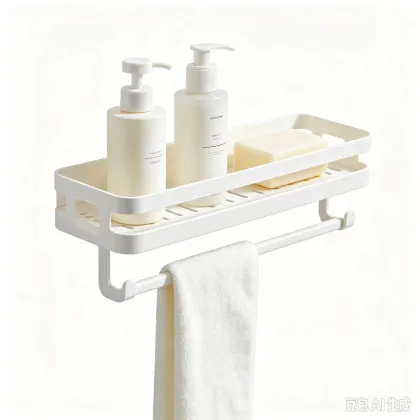 Wall Mounted Bathroom Storage Rack
