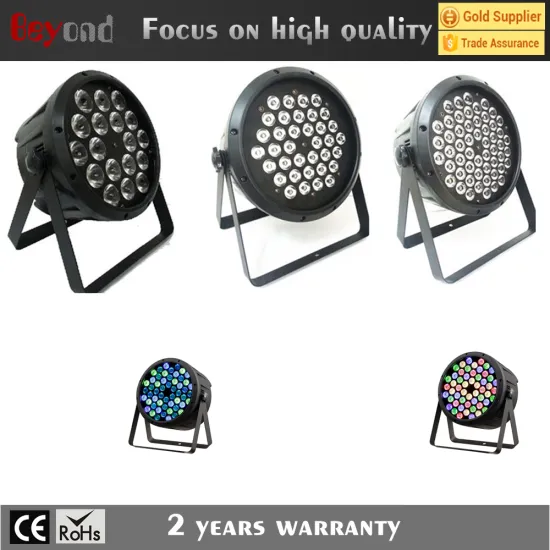 lighting staging,36*3W RGB Led Plastic Par Light, led light, party Items