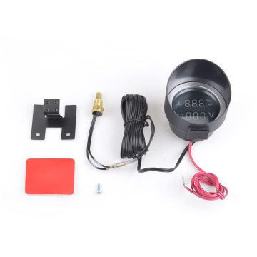 12V/24V Otomotiv Dijital Su Sıcaklığı Ölçer - 3 metrelik ekran