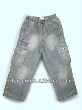 New Style Cotton Kids Boys Fashion Jeans Pant Design