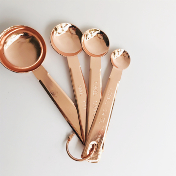 Messlöffel Rotgold 4er Set