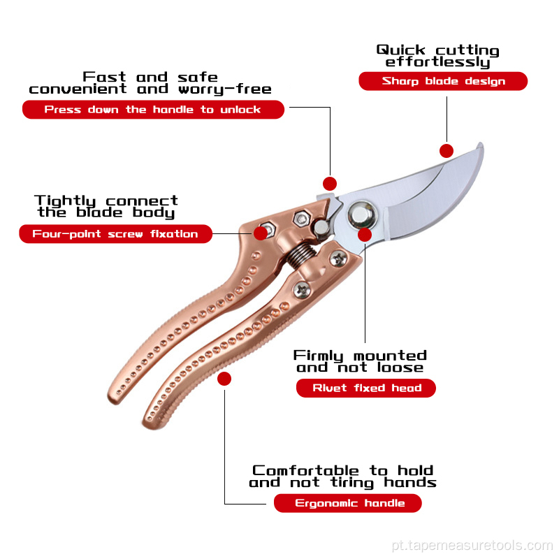 fabricantes atacado tesouras de poda de jardim tesouras de frutas