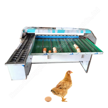 Egg Sorter with Laser Printer and Cleaning Grading Machine