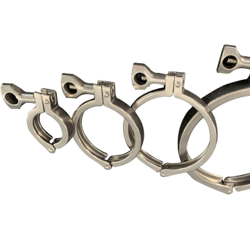 304 316 Stainless Steel Sanitary Clamp Fittings for Pharmaceutical, Brewing, and Food Industries