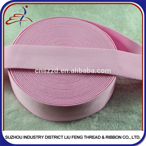 pink nylon elastic webbing for clothes