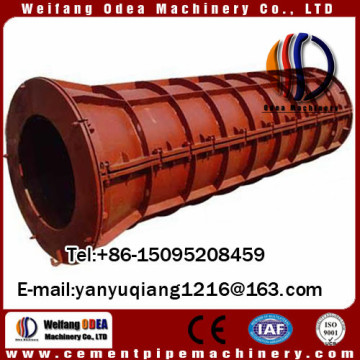 concrete pipe making machine of suspension roller type