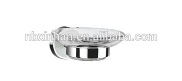 Wholesale bathroom wall mounting accessories chrome plated soap holder