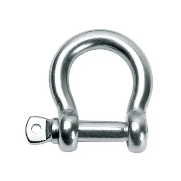 Stainless Steel Shackle With Safety Screw Pin