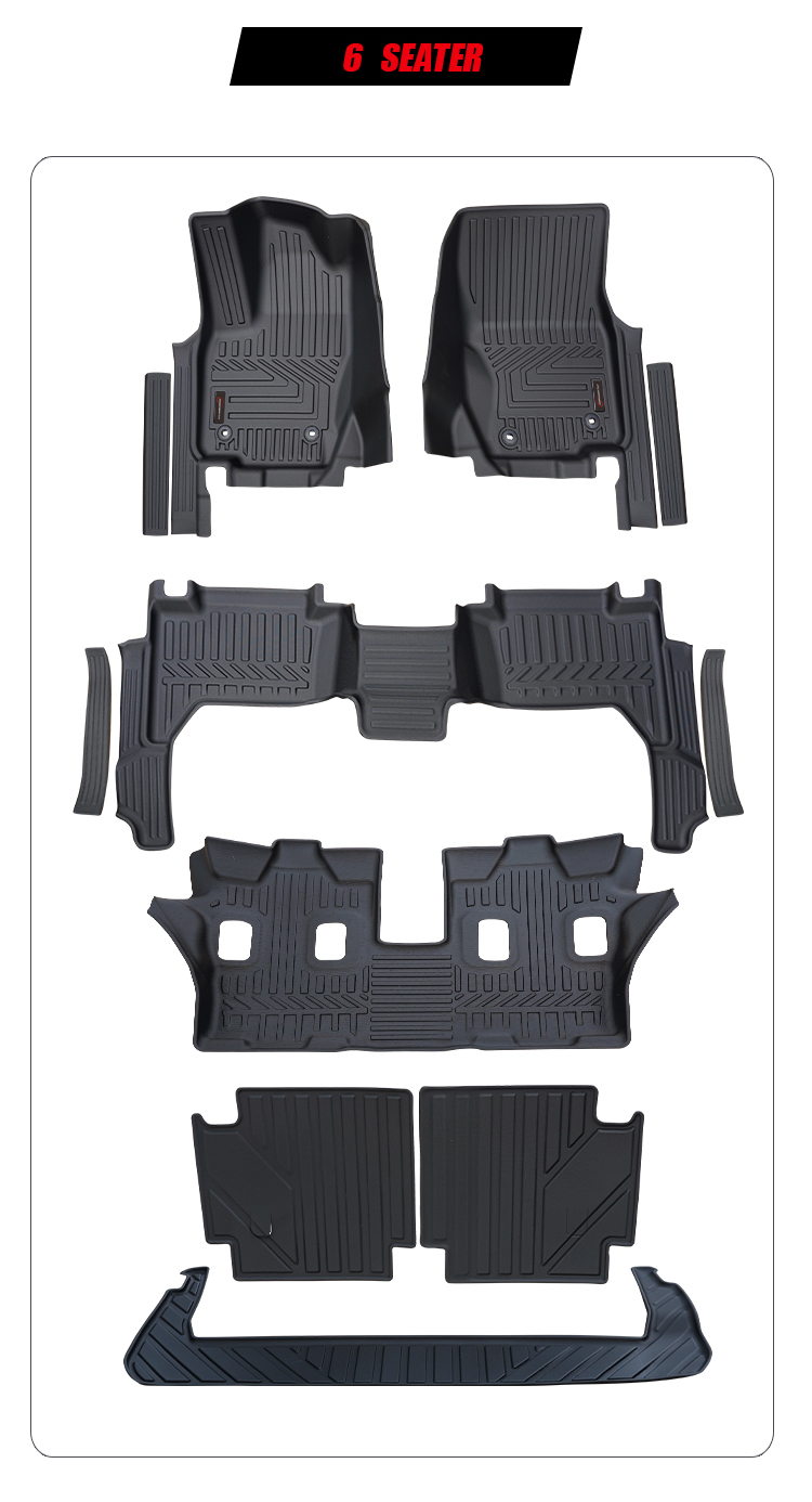 1 (3)Toyota LC250/J250 floor mats