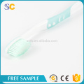 High quality plastic brand name adult toothbrush for home using