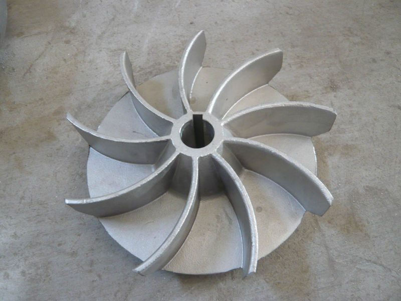 Oilfiled Parts Casting Centrifugal Pump Impeller