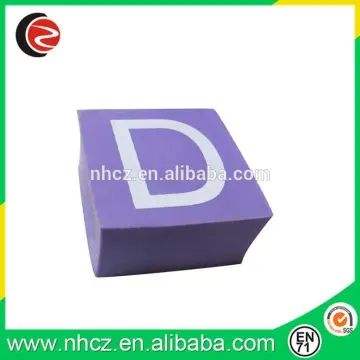3D Letter D Shape Eraser