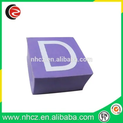 3D Letter D Shape Eraser