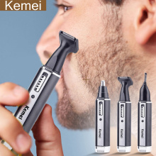 Kemei razor men's beard trimmer electric shaver nose hair trimmer multi-function razor for facial cleaning 5
