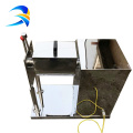 Horizontal pharmaceutical chemical food trough mixer