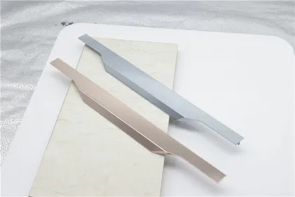 Zamak Handle Furniture Hardware - Foshan Modern Hardware Square Door Handles