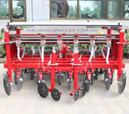 Compact Tractor Wheat Seeder/Fertilizer Planter - Affordable Agriculture Machinery