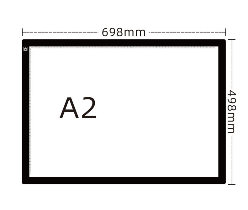 Suron Ultra-Thin Tracing Tracing Writing Light Board USB Power