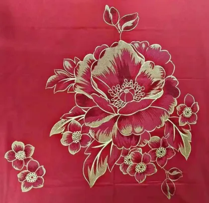 Tricot Gold Power Pigment Printing Fabric