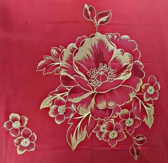 Tricot Gold Power Pigment Printing Fabric