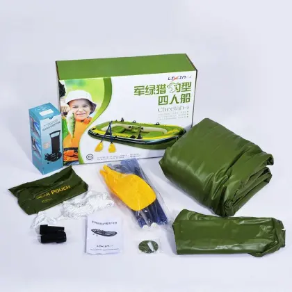 Anti-Collision Thickened Drop Shipping Inflatable Assault Boat for Fishing