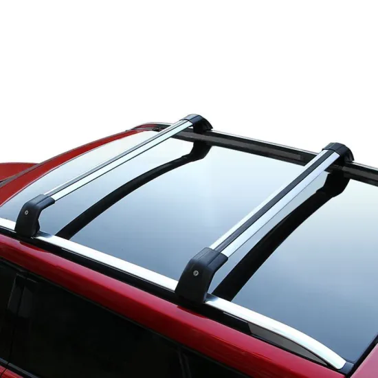 Silver/Black Aluminium Alloy Roof Rack Crossbars for SUVs