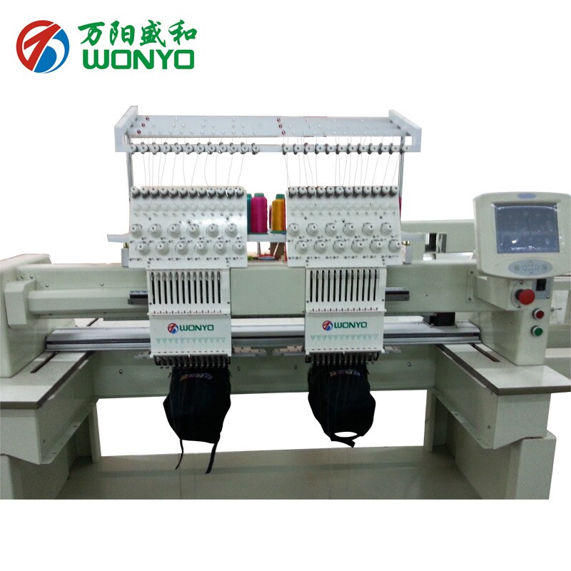 Wonyo Embroidery Machine Two Heads Maquina De Bordar