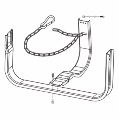 Nash Style Spare Tire Carrier