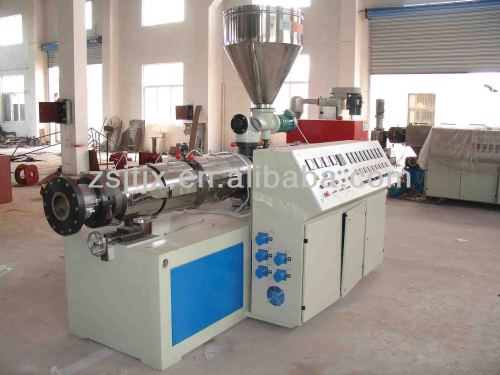 65/132 conical twin-screw extruder for PVC