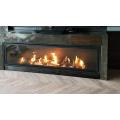 80 inch customized smart gas fireplace firepit burner