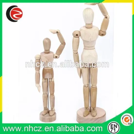 Art Versatile Wooden Display Man