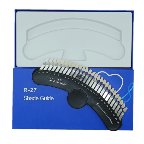 good quality teeth bleaching shade guide dental