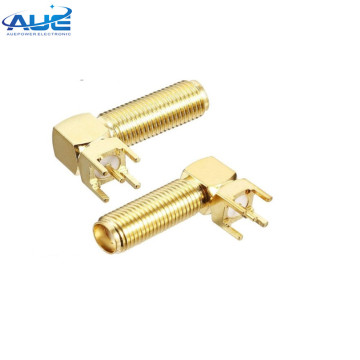SMA Female 90 Degree PCB Mount Connector