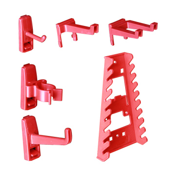 Plastic Pegboard Hooks for Garage Tool Organization