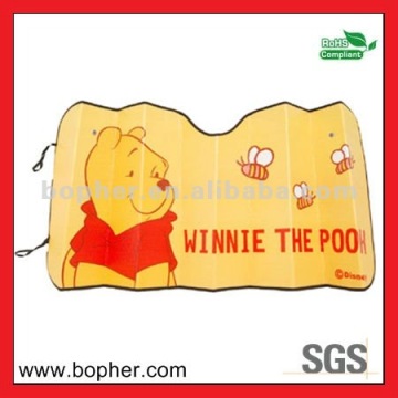 cute front cartoon car sunshades
